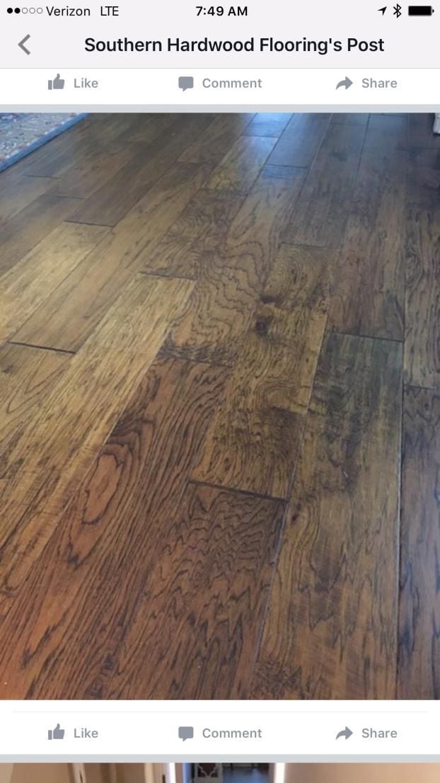 A recent flooring contractor job in the  area